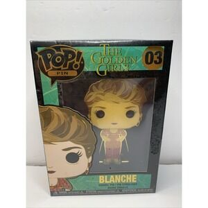 Funko Pop Pin: The Golden Girls - Blanche # 03 Collectible Enamel Pin New